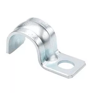 Bridgeport 922-S 1" 1-Hole EMT Straps, Steel
