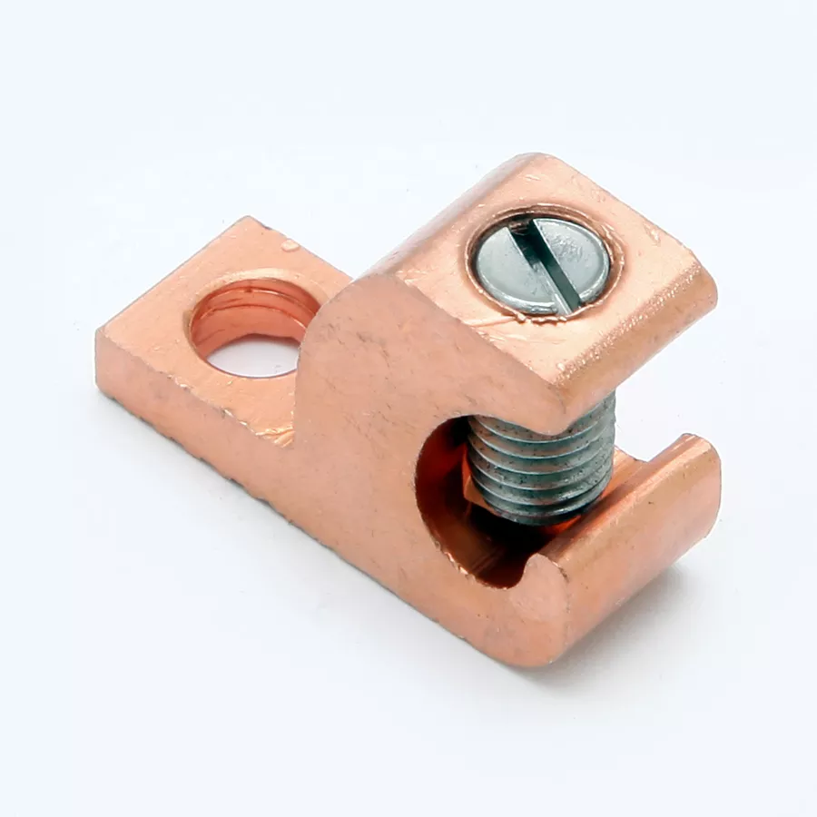 Burndy CL501 Copper Lay-in Lug, 14-4 AWG, #10 Stud