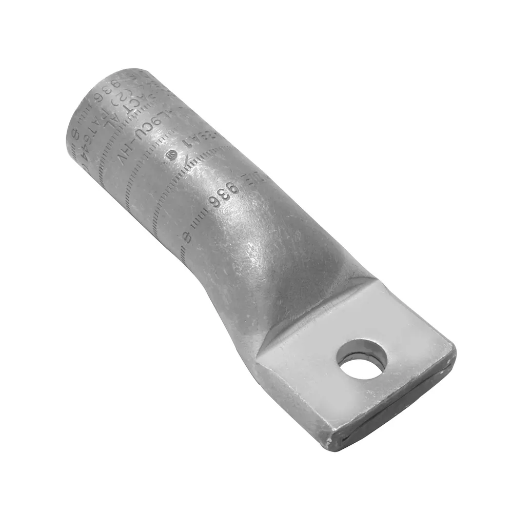 Burndy YA39A1 AL Terminal, AL9CU, Internal Chamfer, Tin Plated, Prefilled PENETROX™ A13, End Cap, UL/CSA, 90°C, Up to 35kV, Color Code, Die Index