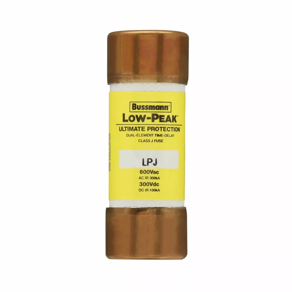 Bussmann LPJ-2SP 2amp Dual-Element, Time-Delay Class J Fuse, 600Vac/300Vdc