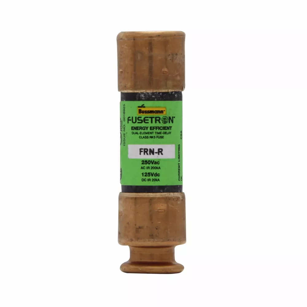 Bussmann Series FRN-R-1-1/2 Class RK5 Fusetron Dual Element Fuse
