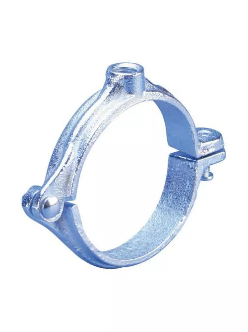 Caddy 4550100EG 455 Malleable Split Ring Hanger, EG, 1" Pipe, 1.315" OD, 3/8" Rod