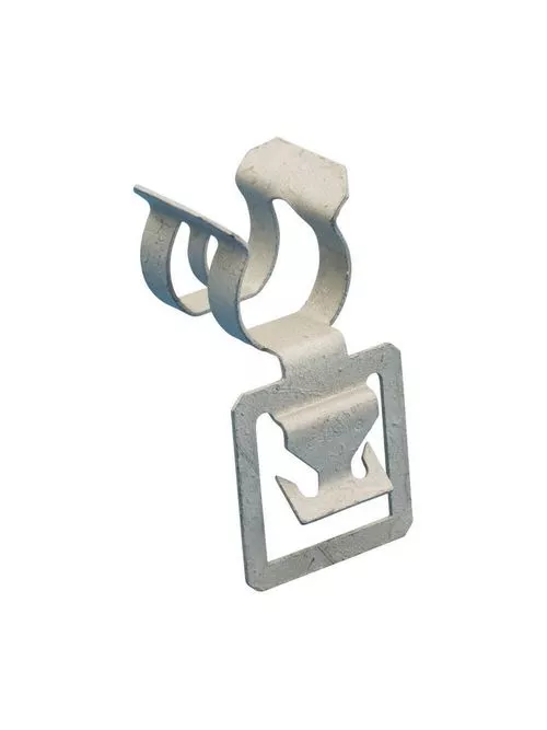 Caddy 459 Through Stud Cable/Conduit Clip, 0.433"-0.535" OD, 14-2 to 12-3 MC/AC