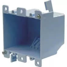 CANTEX EZ25DO 2GANG PLASTIC CUT-IN BOX