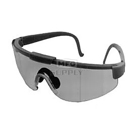 Clear Lens, Green Frame Safety Glasses