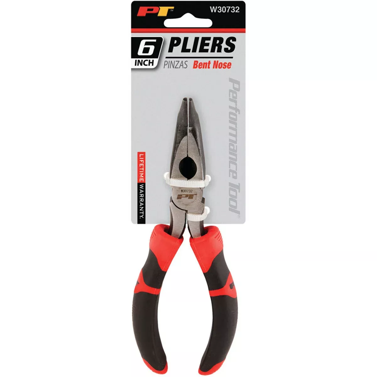 CURVED LONG NOSE PLIERS - 6"