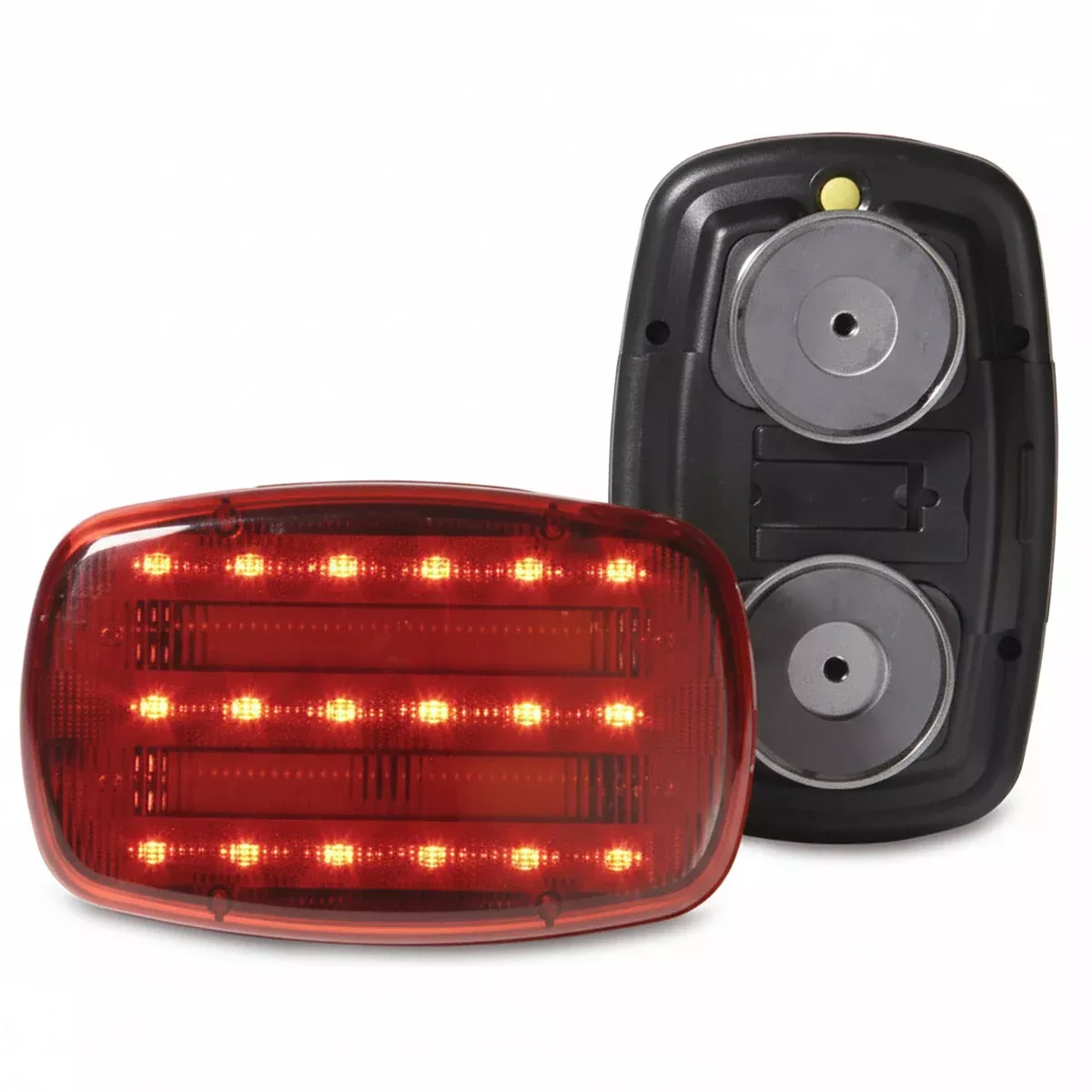 Custer HF18A-RHD 18 LED Magnetic Red Flasher