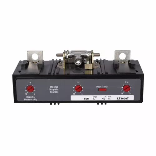 Cutler-Hammer LT3300T molded case circuit breaker accessory trip unit, Trip unit, 300 A, Three-pole, Non-interchangeable thermal magnetic, LT, Frame J-K, Series C
