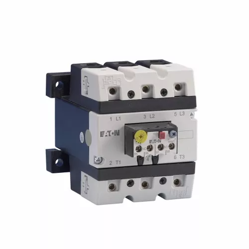 Cutler-Hammer XTOB150GC1 XT IEC bimetallic overload relay, 120-150A overload range, 90 mm Frame size, 1NO-1NC contact configuration, Direct to contactor mounting, used with 80-170A contactor, 10A trip t