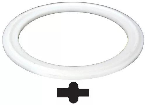 Dixon Sanitary (PTFE) Pipe Gaskets - White