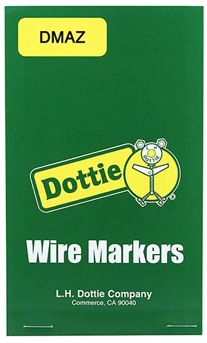 DOTTIE DMAZ Wire Marker Books - Vin