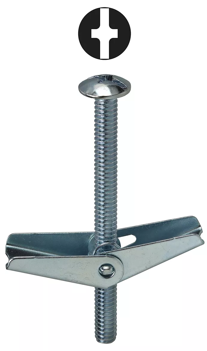DOTTIE TBC384 3/8"x4" Phil/Slt Mush