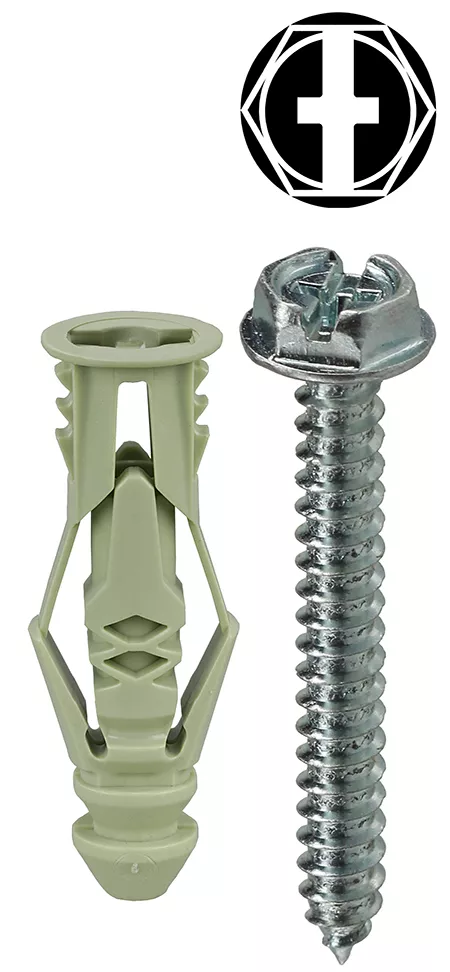 DOTTIE TG12KHXTP #12 Anchor Kit Hex