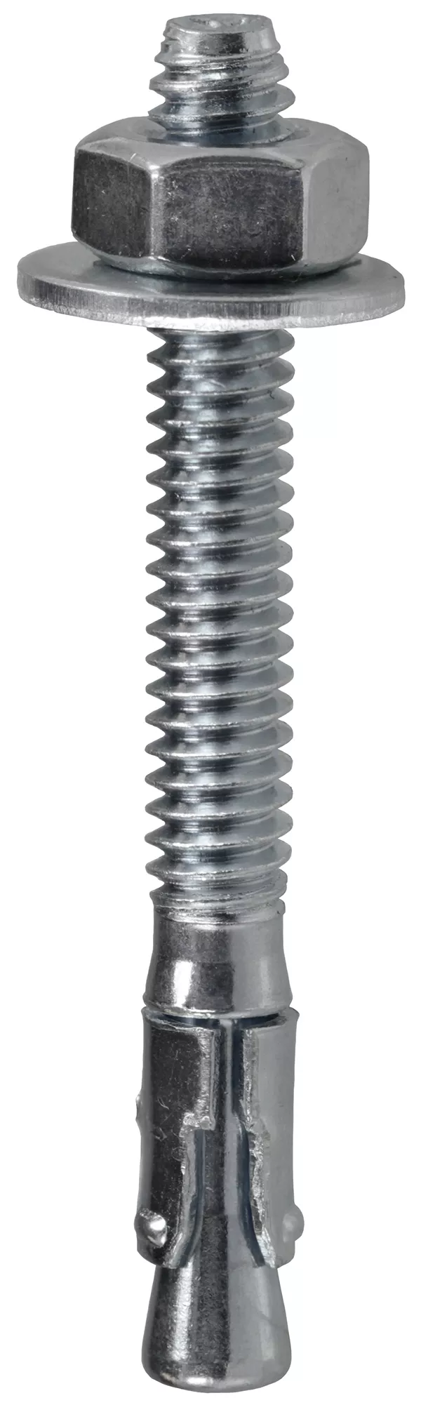 Dottie W14134 1/4" x 1-3/4" Full Thread Wedge Anchor - Zinc Plated