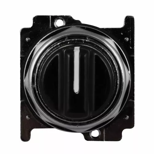 Eaton Electrical 10250T1333 30.5 mm 3-Position Momentary/Maintained Black Die-Cast Zinc IP65 Selector Switch Operator