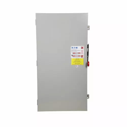 Eaton Electrical DG325NGK 120/240 VAC 400 Amp 50 to 125 Hp 3-Pole 4-Wire Fusible Single Throw Safety Switch