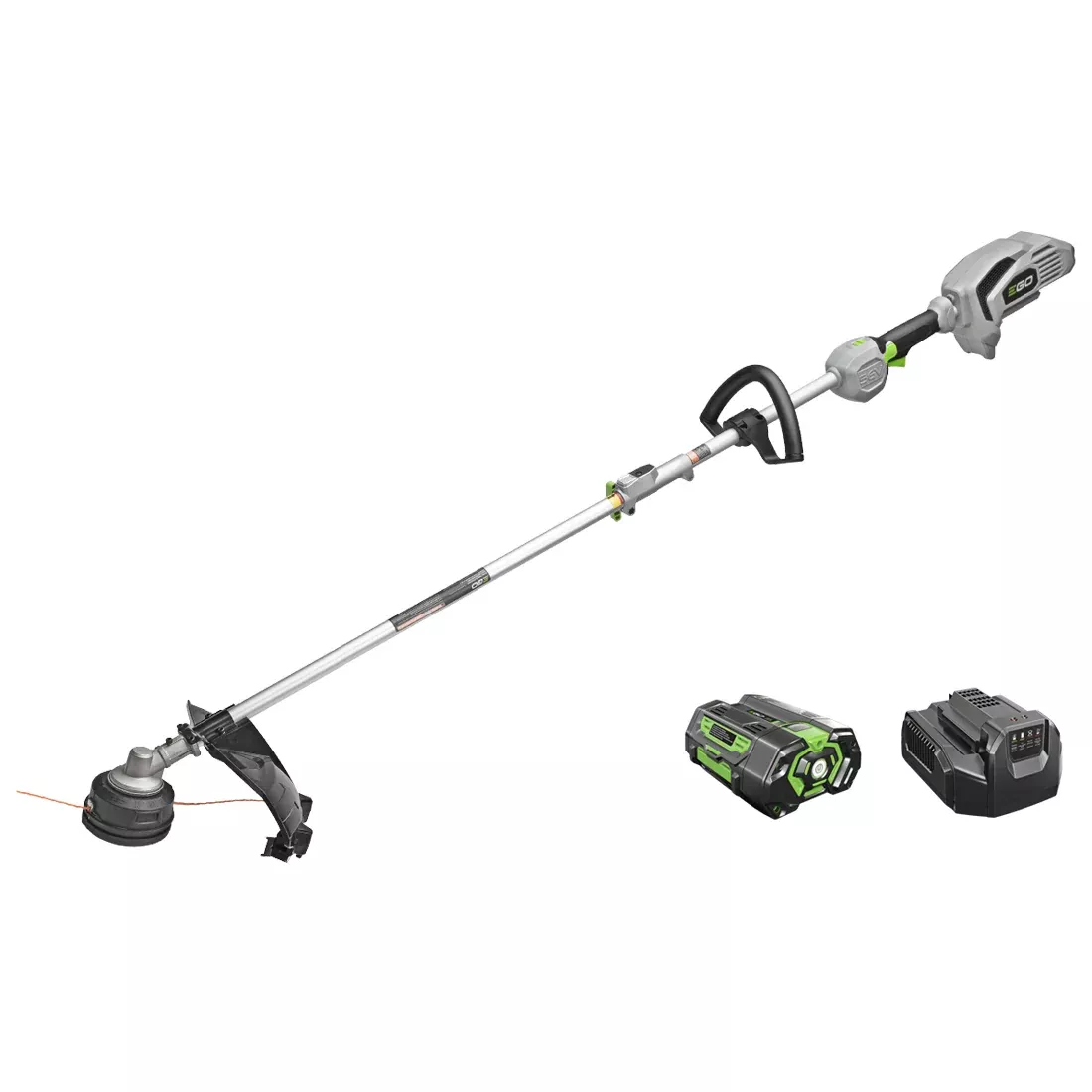 EGO Power+ Multi-Head Combo Kit: 15 In. String Trimmer & Power Head w/ 5.0ah Battery & Standard Charger