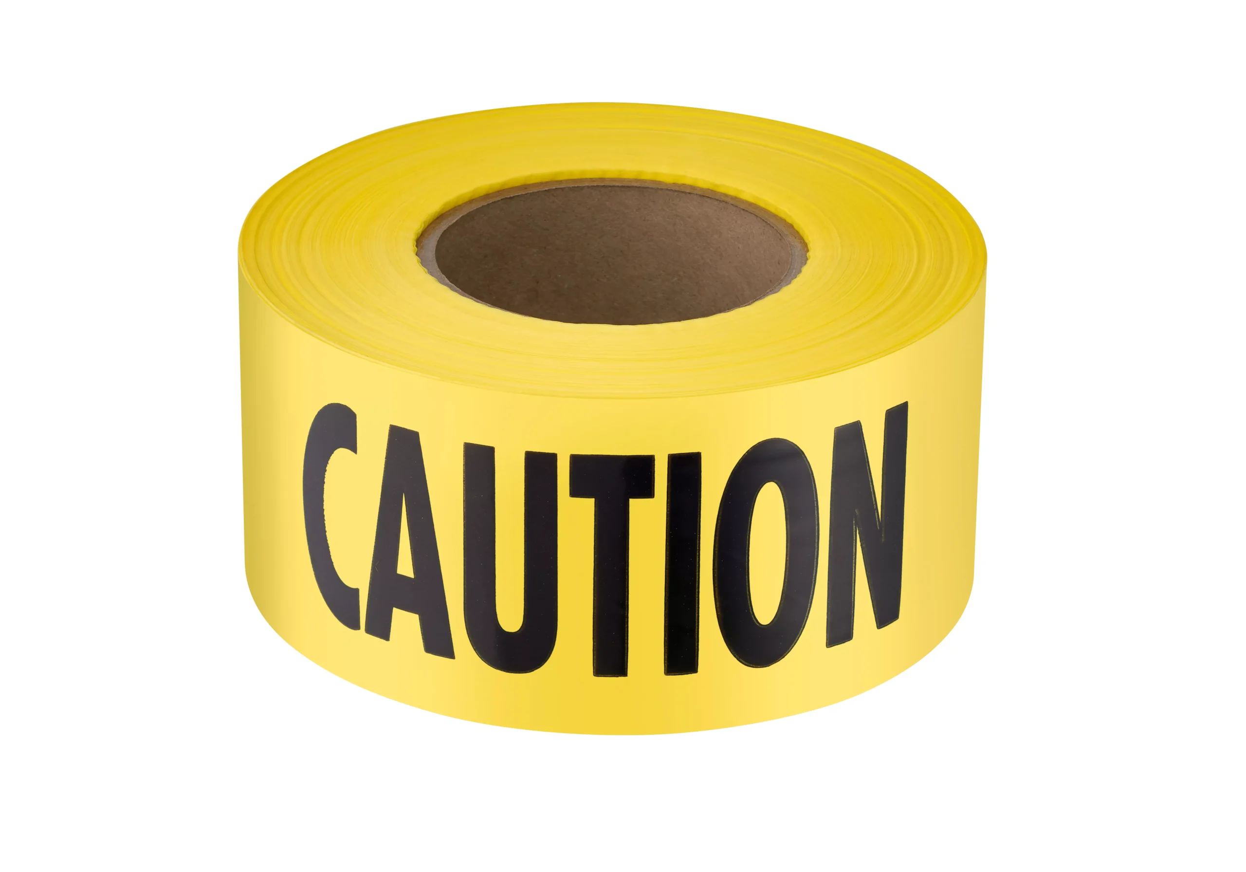 Empire 71-1001 Economy Grade Yellow 'CAUTION' Barricade Tape, 1000' Roll
