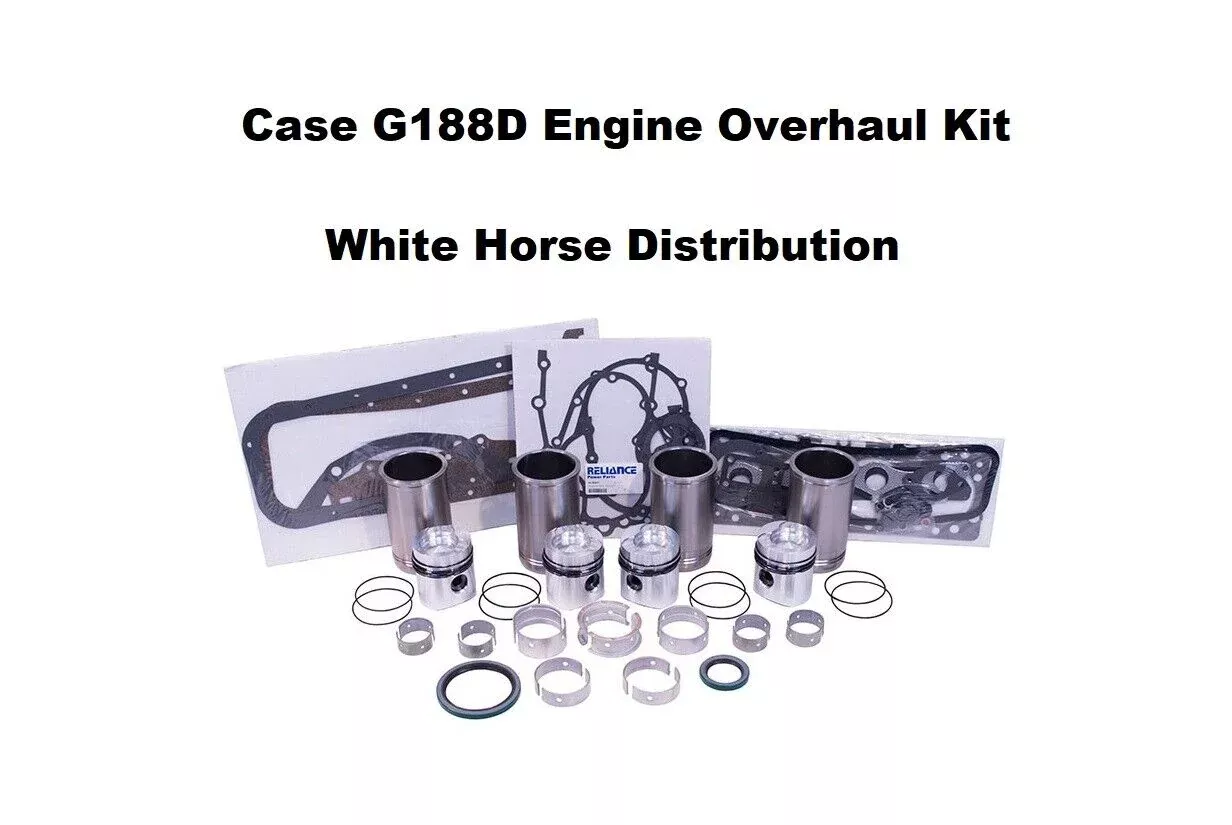 Engine Overhaul Kit STD fits Case 480D Wheel Tractor with G188D Engine