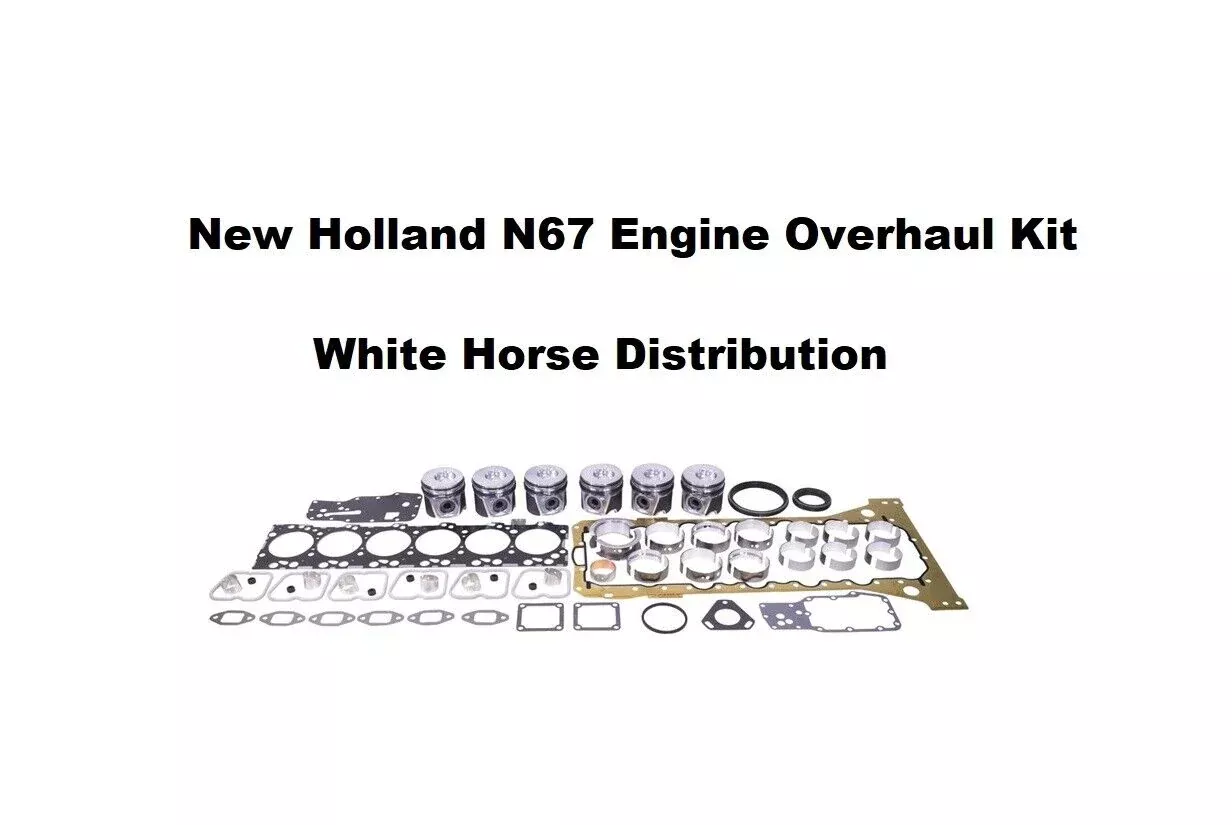 Engine Overhaul Kit STD fits Case MXU115 Tractor with N67 Engine