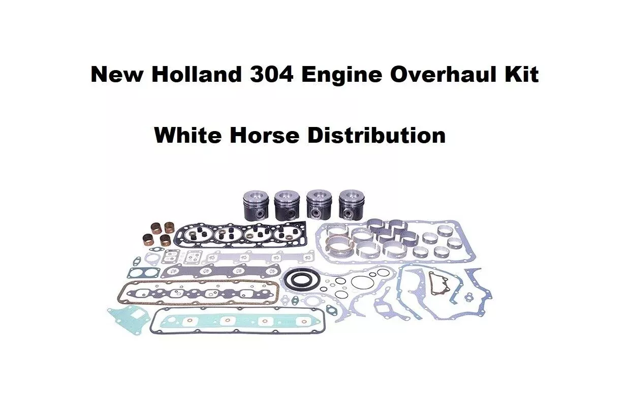 Engine Overhaul Kit STD fits New Holland 5610S Tractor with 304 Engine