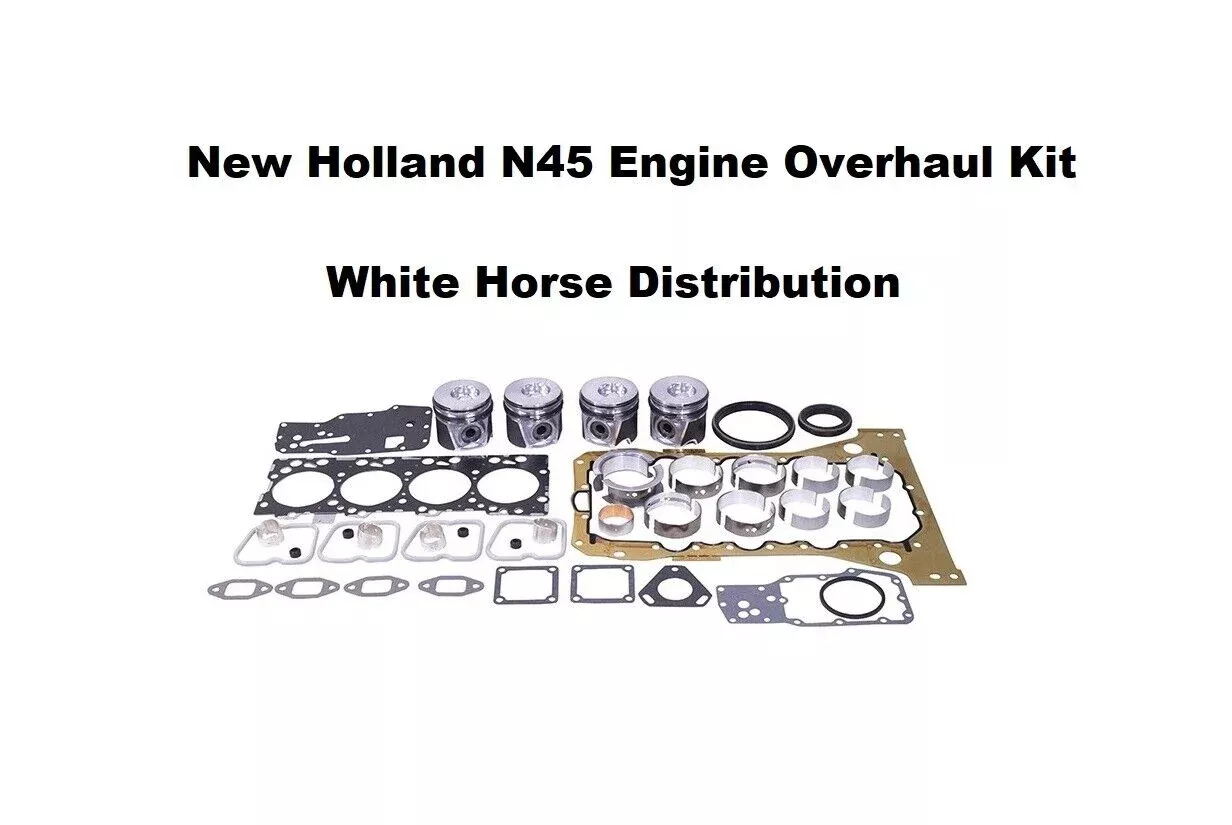 Engine Overhaul Kit STD fits New Holland TS6020 Tractor with N45 Engine