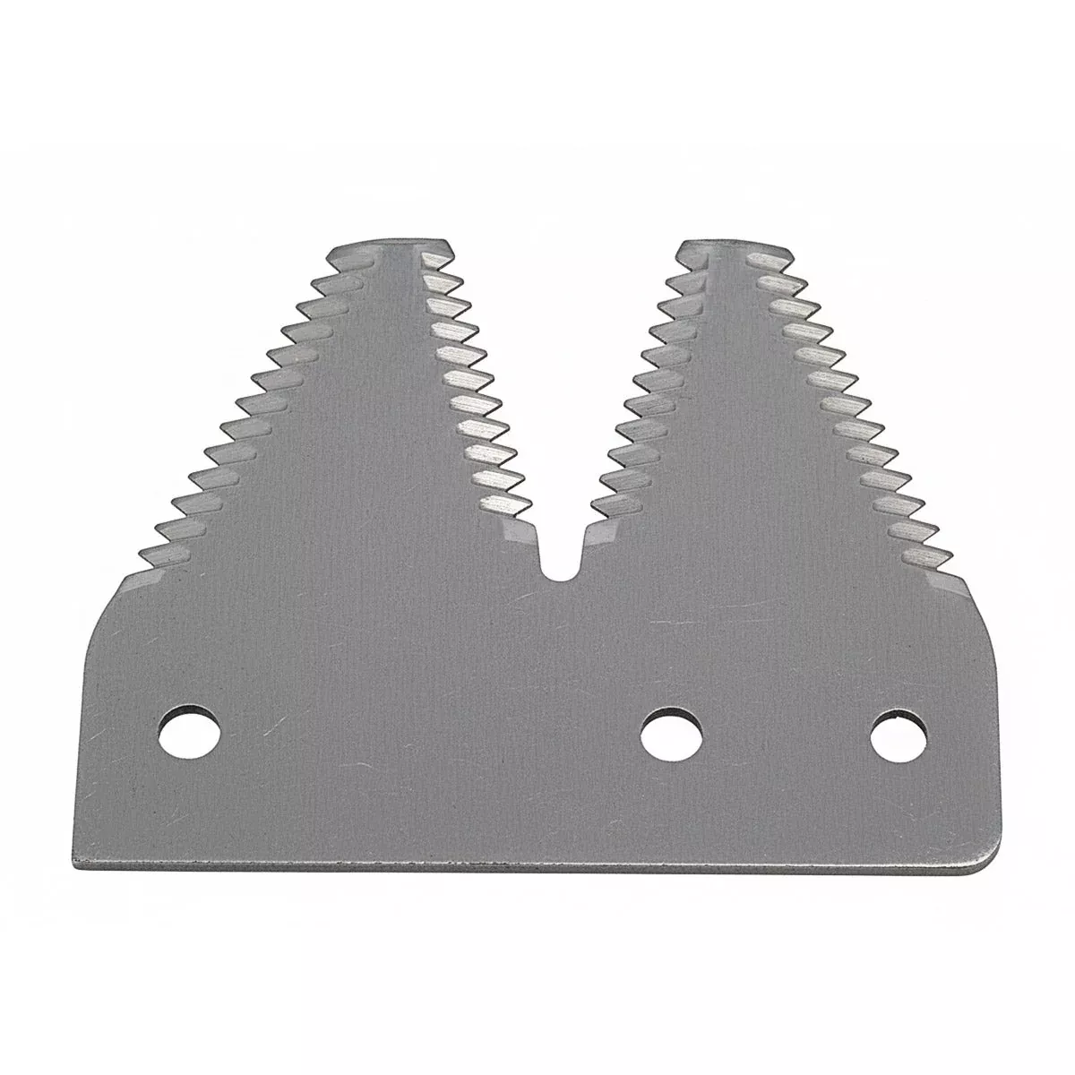 EXTRA COARSE 7 TOOTH END SECTION FOR TOP SERRATED RIGHT HANDCHROME PLATE - REPLACES 1481200C1 / 86617760 PLATEDBOX 10