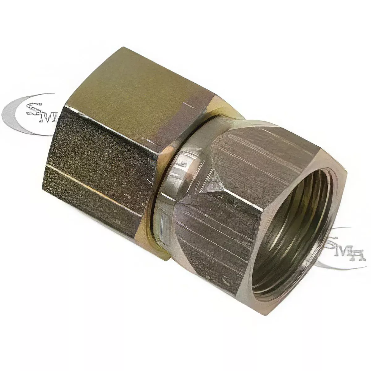 Female NPTF to Female JIC Swivel Straight