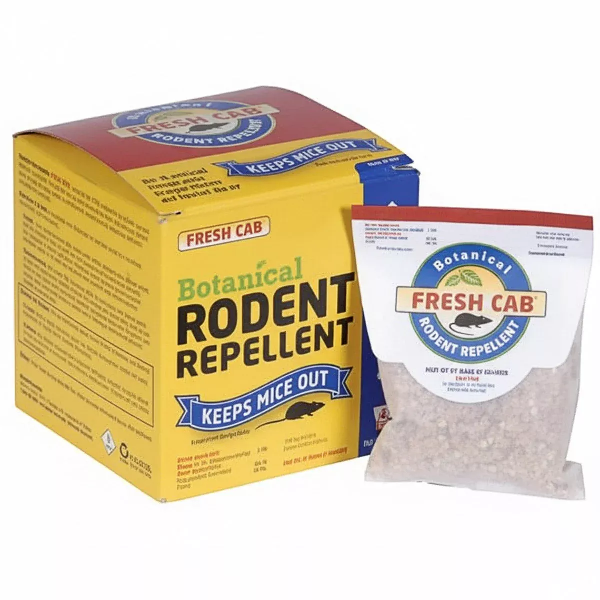 Fresh Cab Rodent Repellent - 4 per Box, Sold in Multiples of 12 Boxes