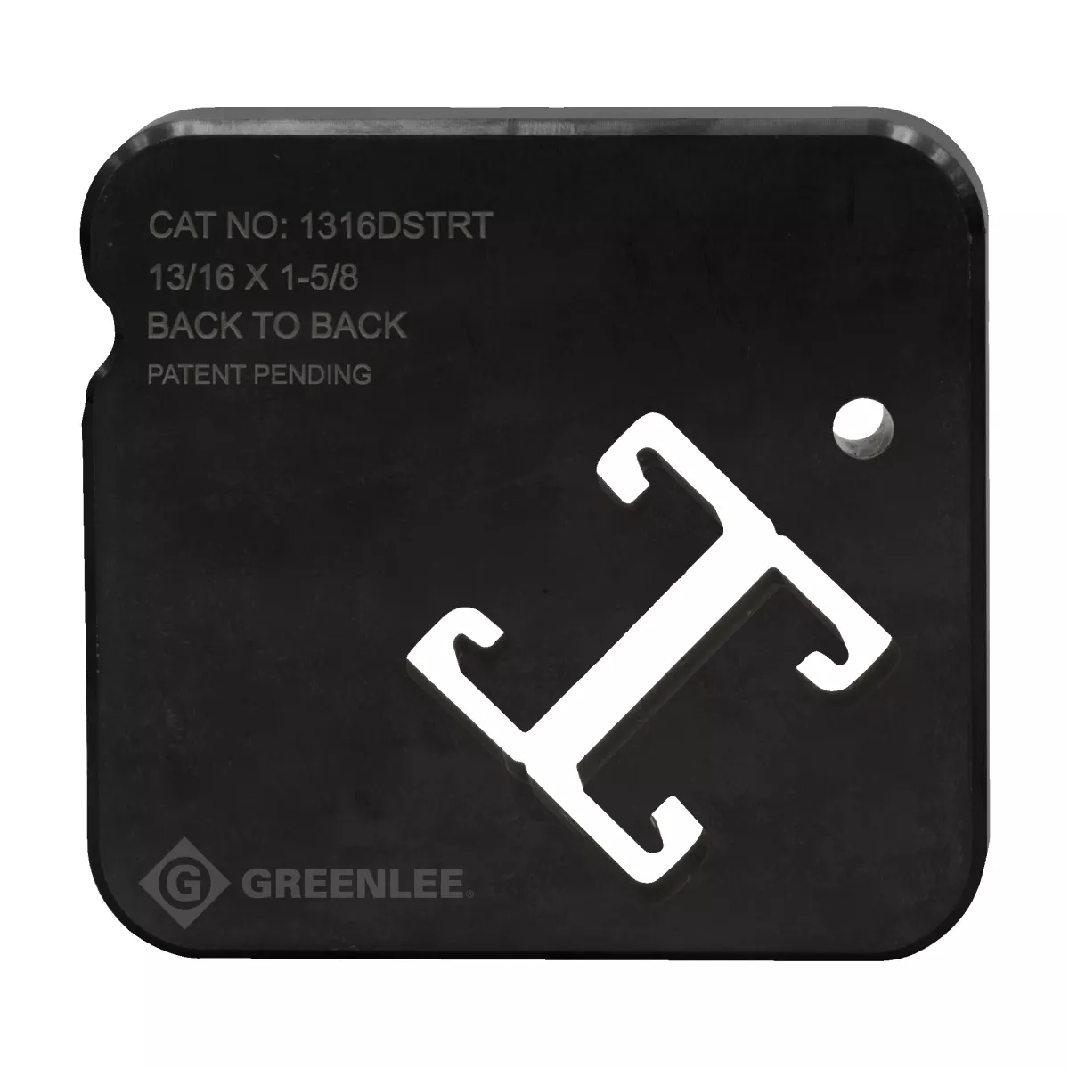 Greenlee 1316dstrt Dies, 13/16 Double Strut (Pkgd)