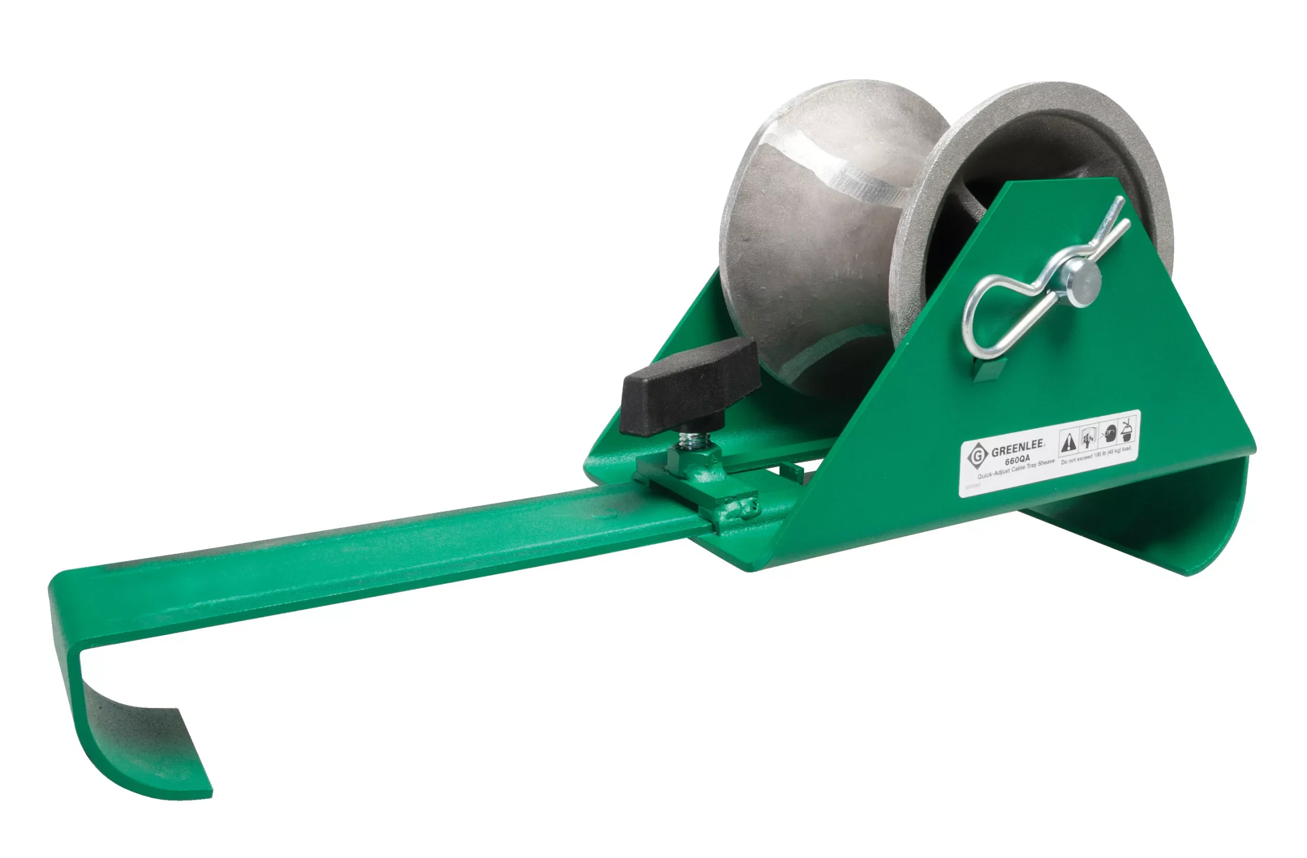 Greenlee 660QA Sheave-Tray, Quick Adjust (PKGD)