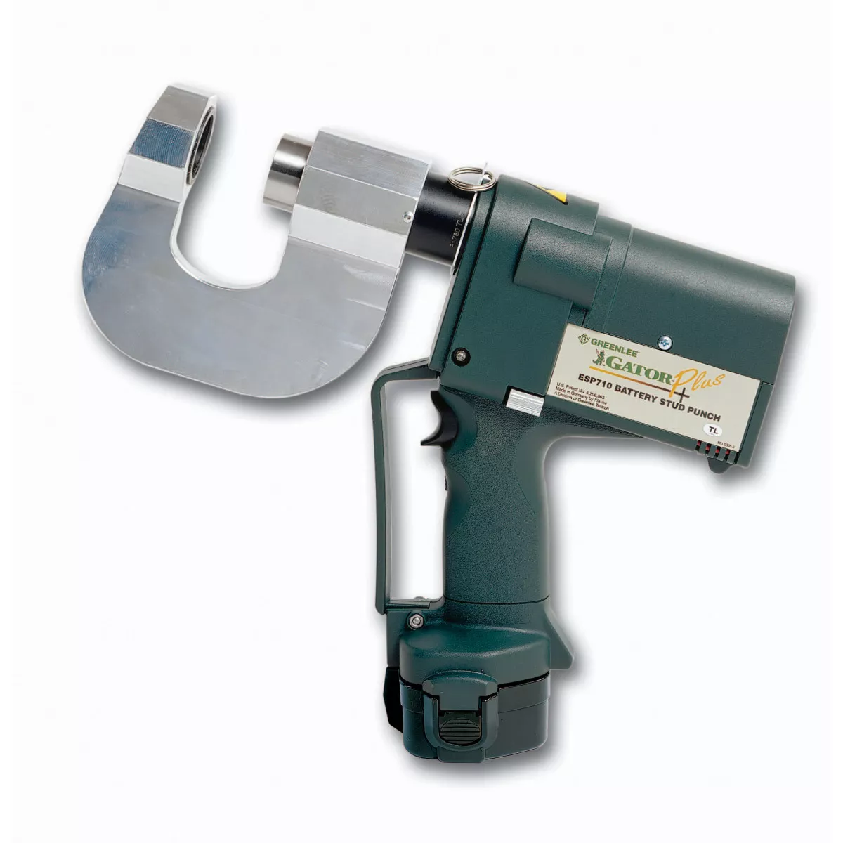 Greenlee Esp710l22 Punch, Stud Bat 230vchrgr