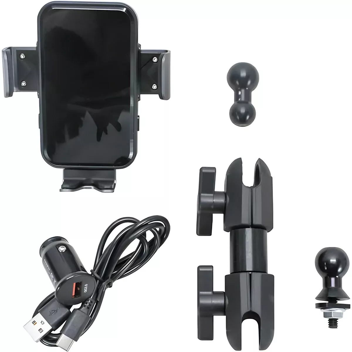 HDX AUTOMATIC WIRELESS PHONE CHARGING KIT (STANDARD BALL MOUNT)