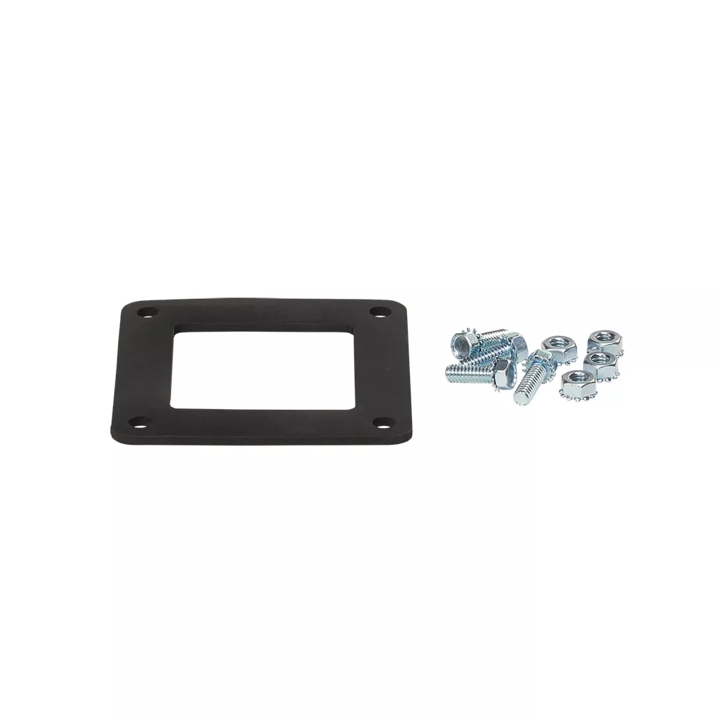 Hoffman F22WG Gasket and Screws, fits 2.5" x 2.5", Rubber