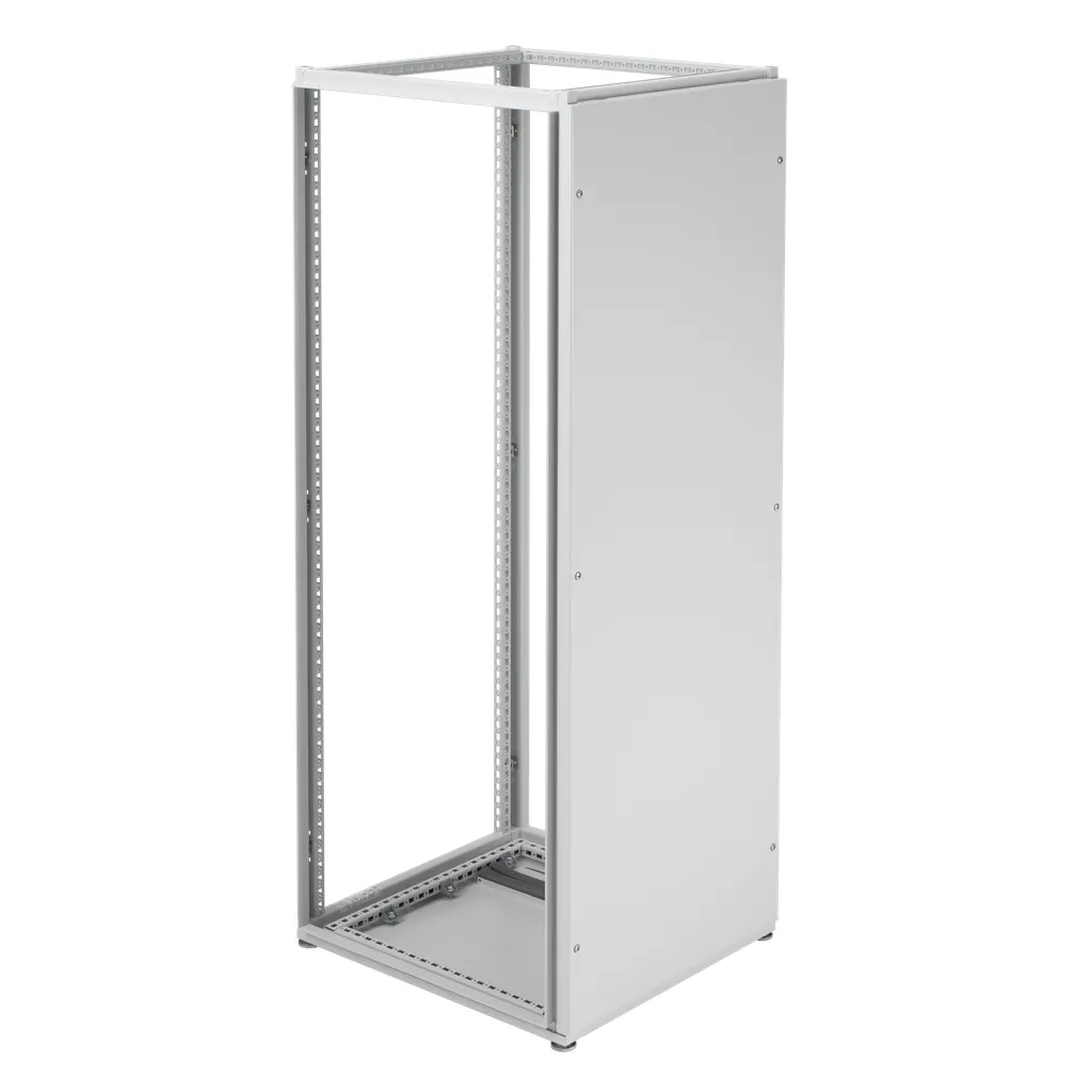 Hoffman PSS208HF2 Solid Sides, fits 2000x 800mm, Lt Gray, Steel