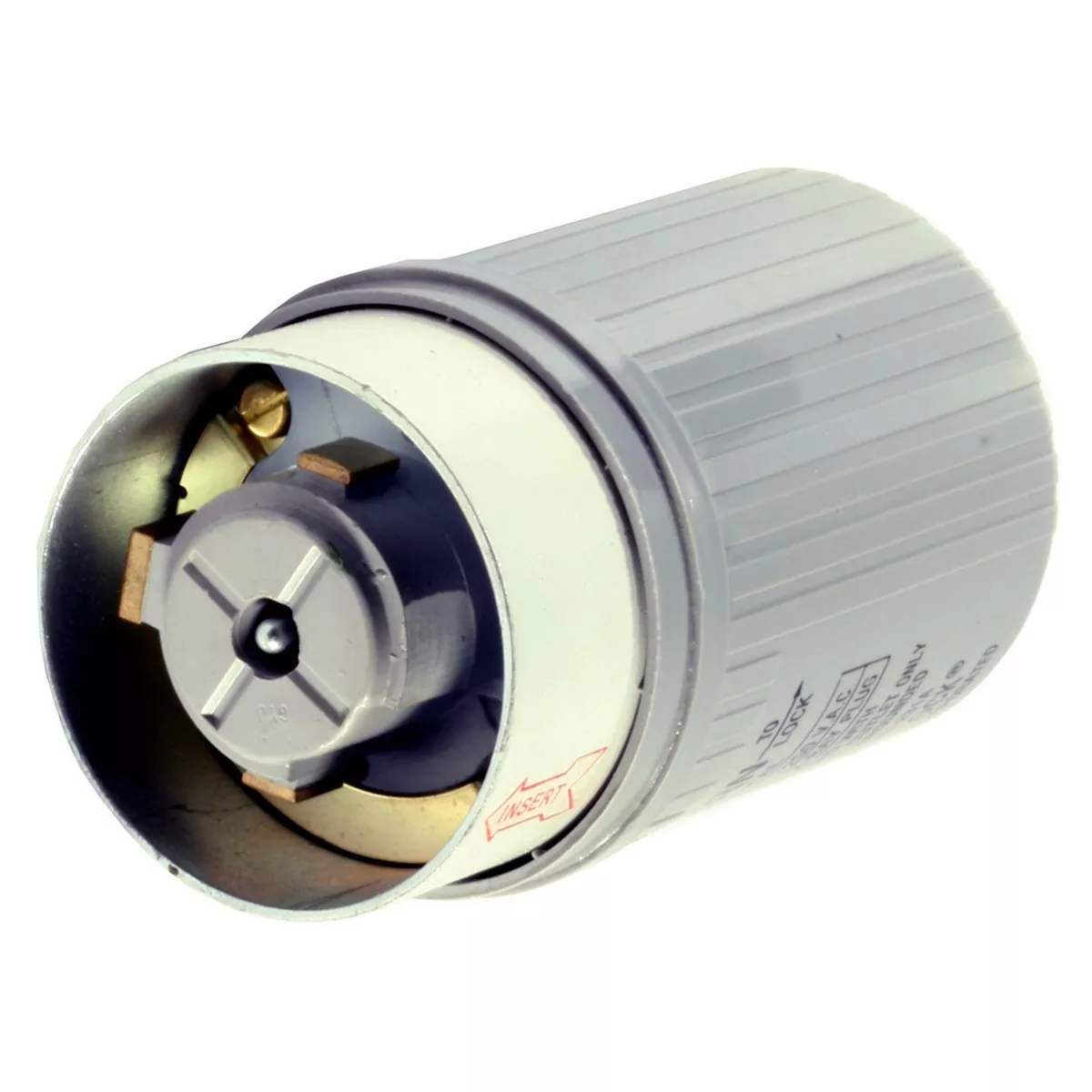 Hubbell HBL25615 MOBILE X-RAY Plug, 2P3W, 60A 250V, CGRIP