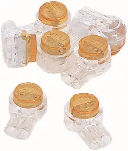 Ideal 85-950 UY-I, 2-Wire Butt Splice Insulation Displacement Connectors (IDC) (25/Qty)