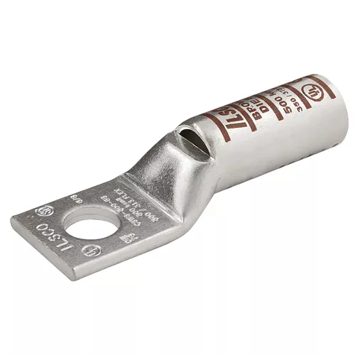 ILSCO CLWS-1-14 UL/CSA Listed 1 AWG 9/32 Inch Mounting Hole Copper Compression Lug