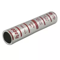 Ilsco CTL-650 SureCrimp Copper Compression Sleeve, Conductor Size 650, Long Barrel, Tin Plated, UL, CSA