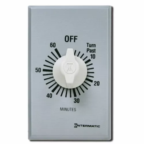 Intermatic FF60MC 60 Minute 125 to 277 VAC 60 Hz SPST Countdown Timer