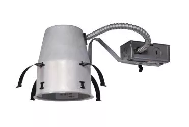 Juno QC4RWG-J6 4" Quick-Connect LED Remodel Downlight Housing, Push-In Electrical Connectors, Air-Loc Gasket, 27K-50K
