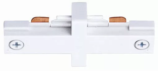 Juno T23SL Trac-Master Straight Track Connector - Silver
