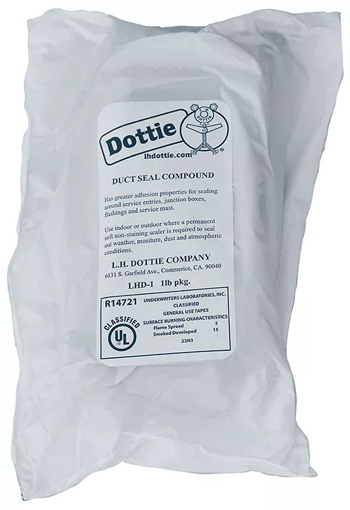 LH Dottie LHD1 1 lb Non-Toxic Duct Seal