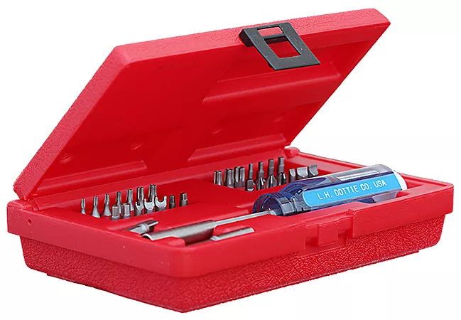 LH Dottie LS1TP 31-Piece Tamper Proof Driver Bit Kit