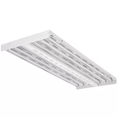 Lithonia Lighting IBZ 454L GEB10PS90 4-Lamp 54 W 120/277 Volt Programmed Rapid Start T5 Fluorescent High Bay Light Fixture
