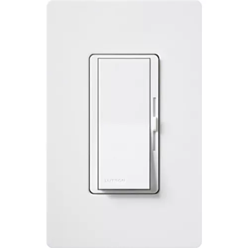 Lutron DVTV-WH 0 to 10 Volt White 1-Pole Fluorescent Dimmer