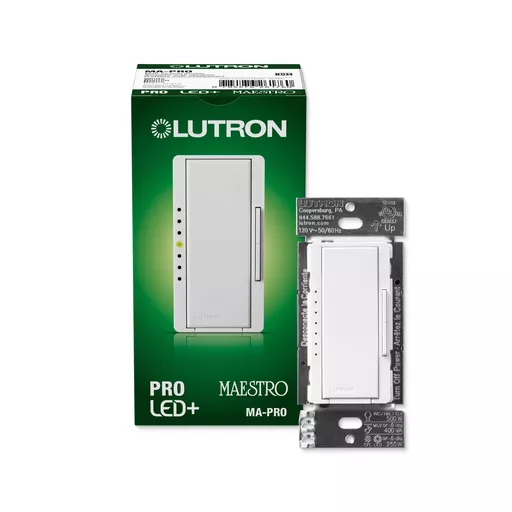 Lutron MA-PRO-WH MAESTRO PRO LED DIMME