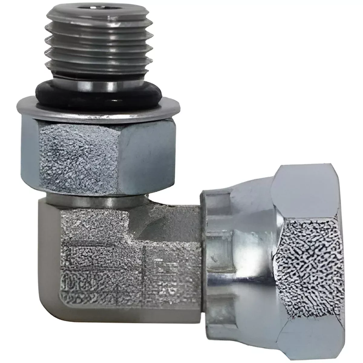 Male ORB to Female NPSM Swivel 90 Elbow