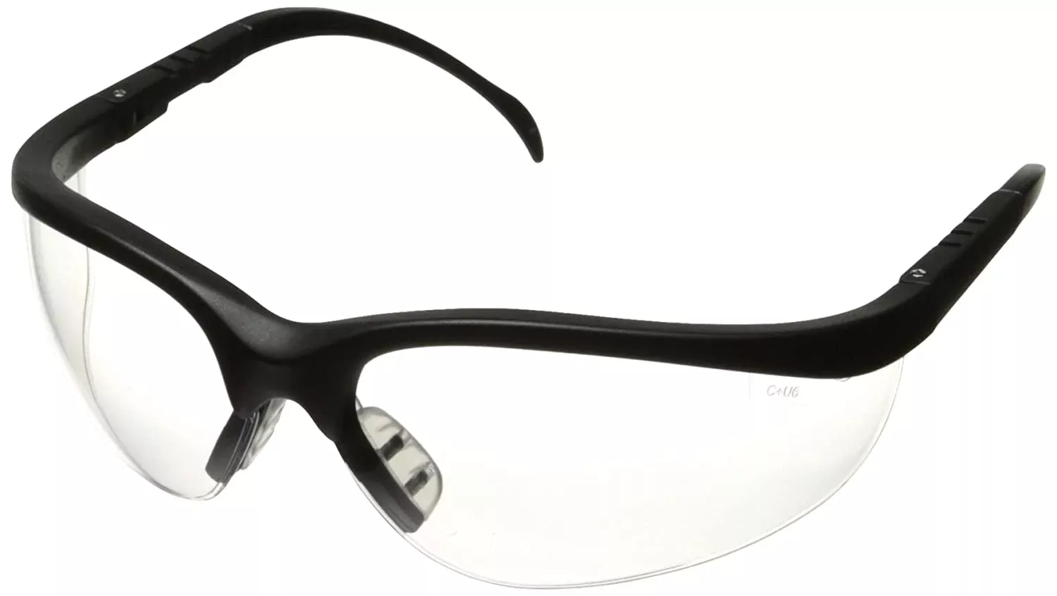 MCR Safety KD110 Klondike KD1 Series Black Safety Glasses