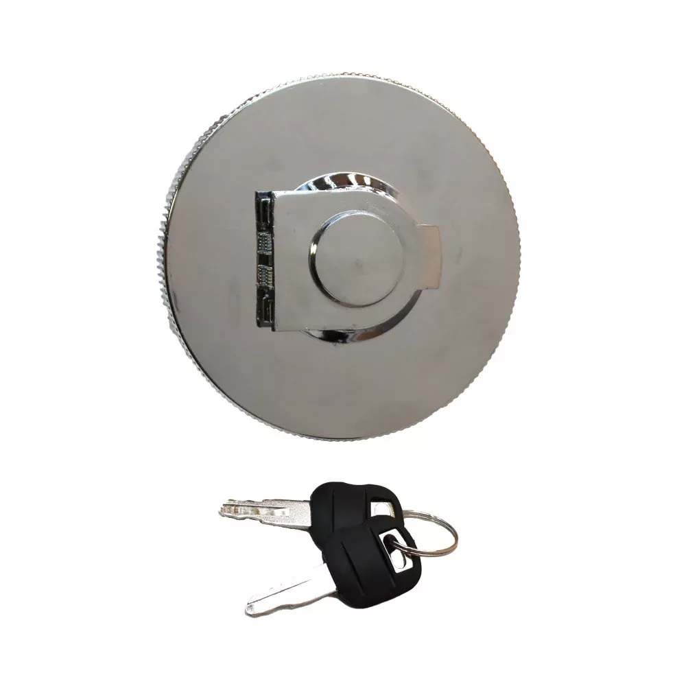 Metal Fuel Cap w/ 2 Keys 0963100 Fits Caterpillar Models